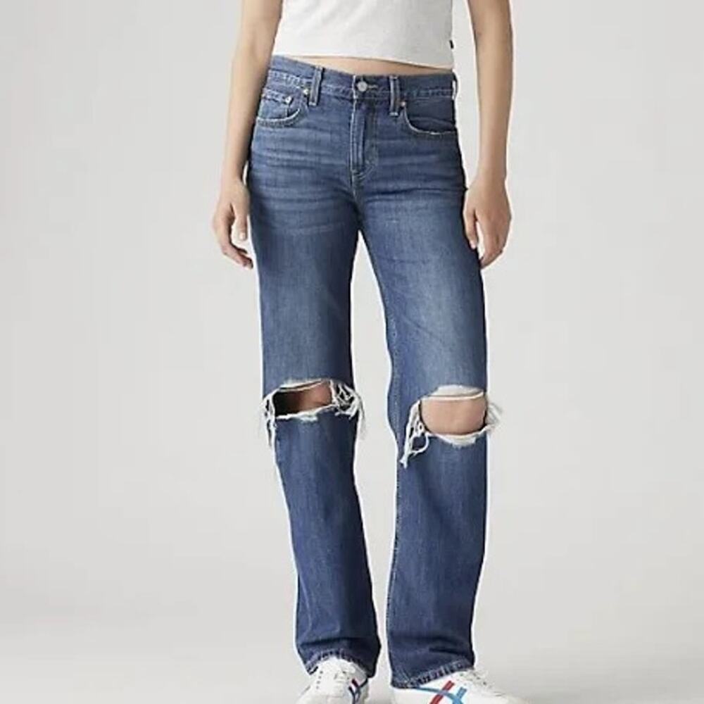 Levi's Women's Low Pro Straight jeans straight-leg Size 27